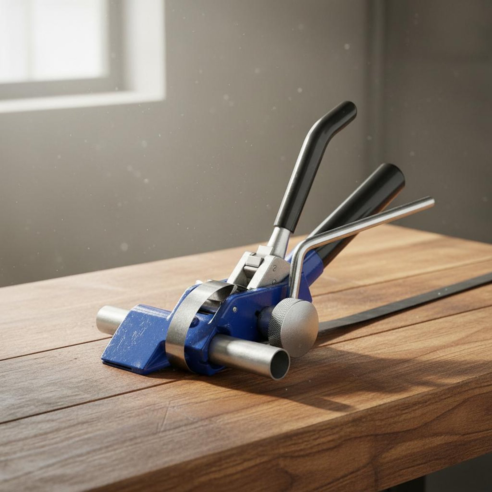 Industrial Tools - Tenditore per fascette in acciaio inossidabile,