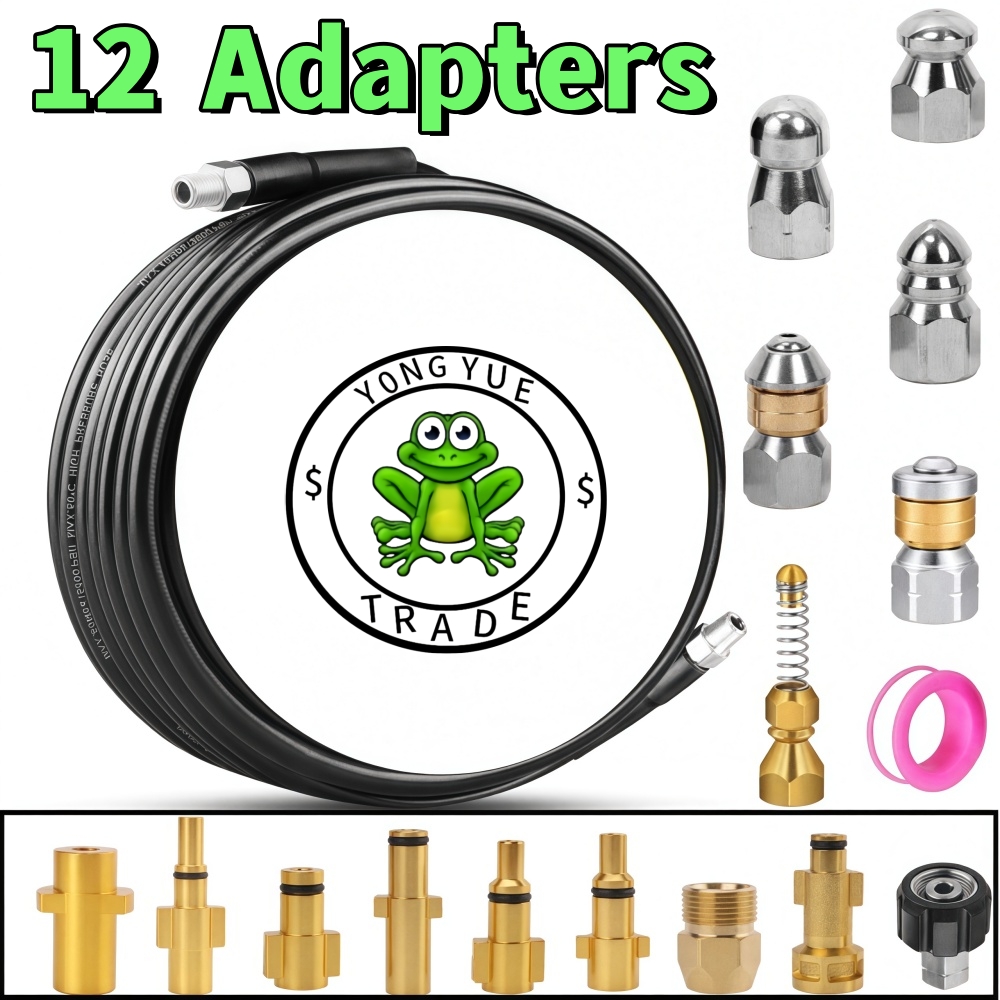 Vacuum Chamber Kit With Pump - 5 ~ 50m Pressure Washer Sewer