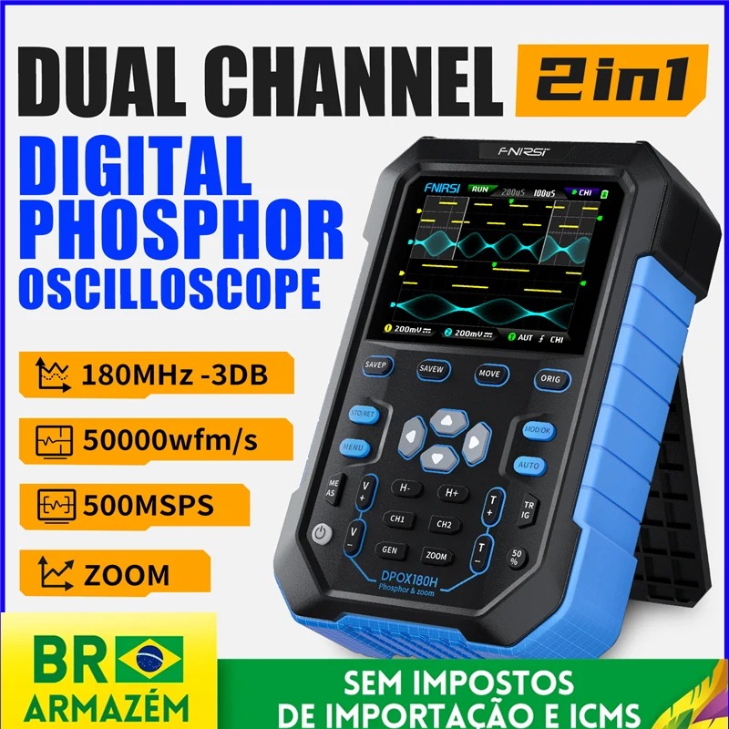 Oscilloscopio Digitale Portati - Fnirsi Digital Oscilloscope Handheld recensione e prezzo