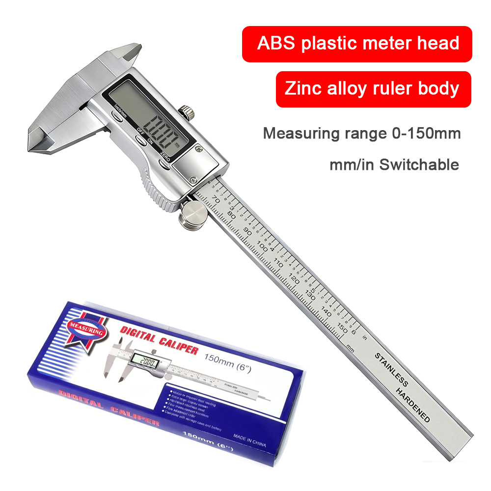Calibro Digitale in Lega di Zi - Digital Caliper 150Mm Stainless Steel recensione e prezzo