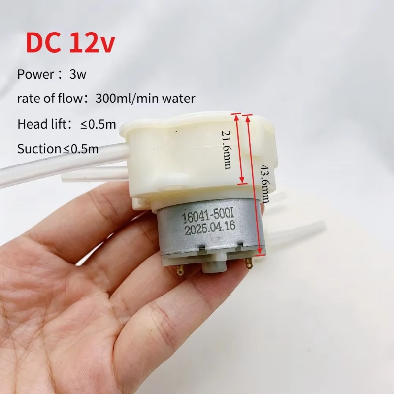 Pompa peristaltica micro DC 12 - Mini Peristaltic Pump 12V recensione e prezzo
