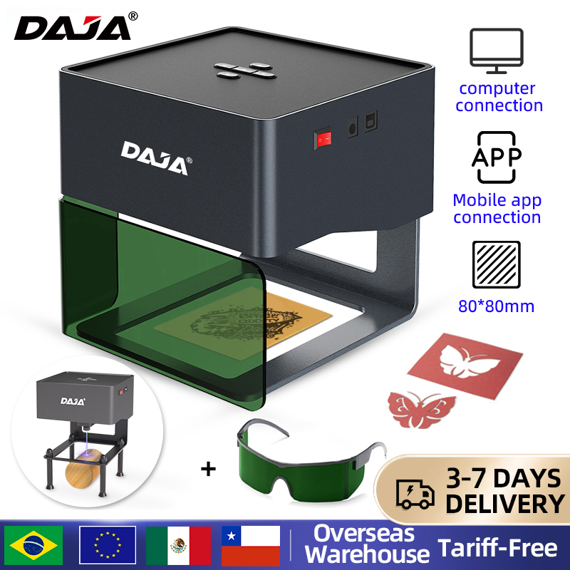 DAJA DJ6 Mini incisore laser p - Fiber Laser Marking Machine 30W recensione e prezzo
